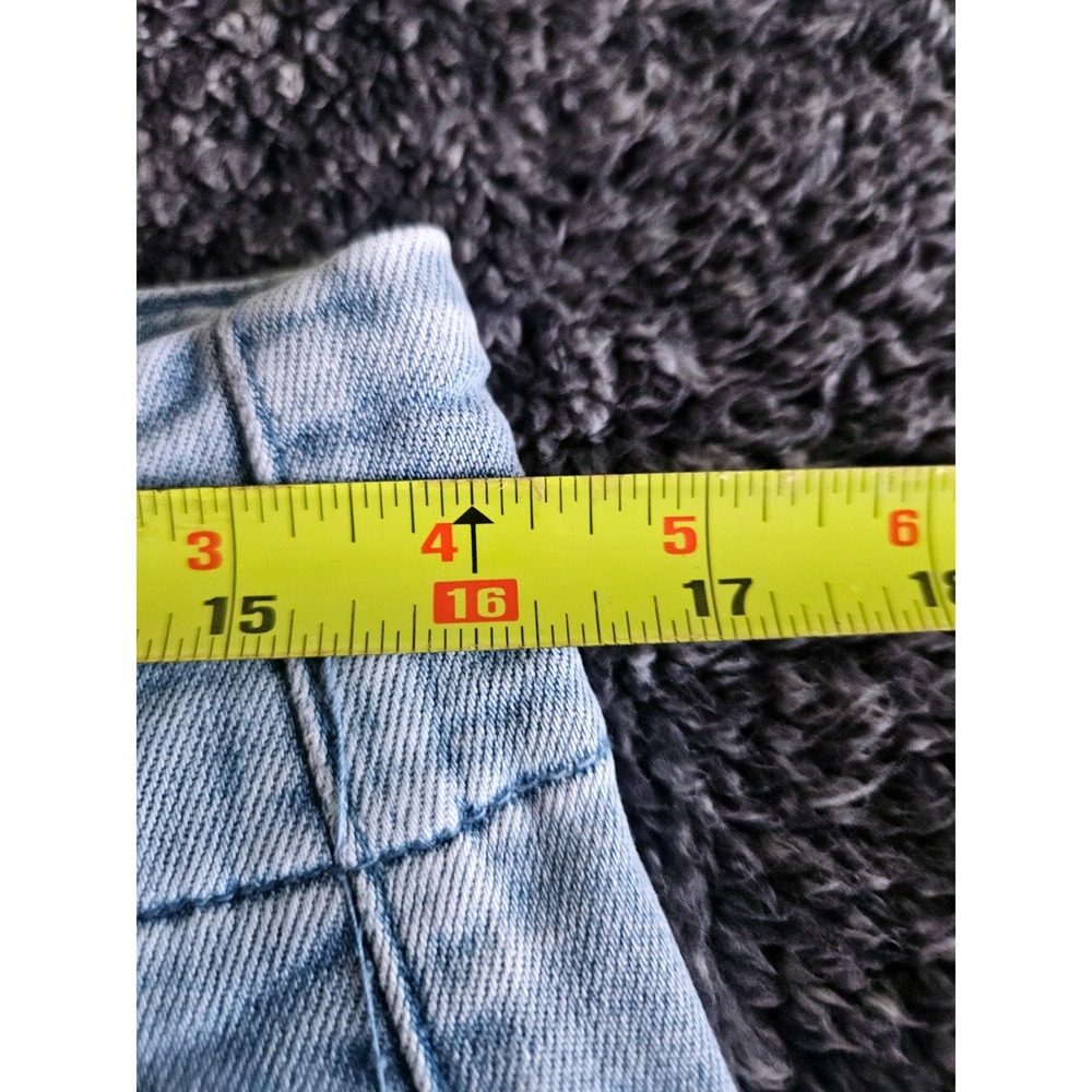 NWOT Risen Los Angeles Pleated Wide Leg Crop Jeans Size 11/30 High Rise Denim - Picture 6 of 7